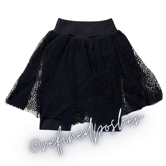 Free People Intimately How High Cifra Skort size XS/S NEW Black - Picture 2 of 4